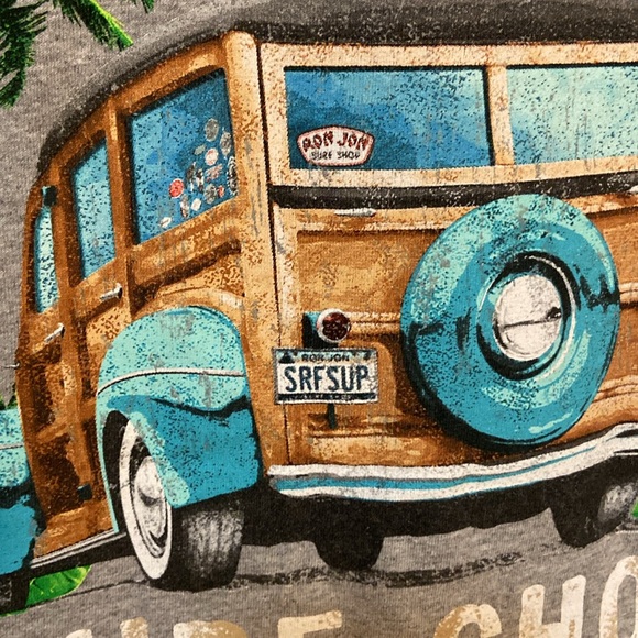 🔥EC🔥F/B Ron Jon Surf Shop Cotton Blend Crewneck Tank Top Shirt. - Picture 6 of 6